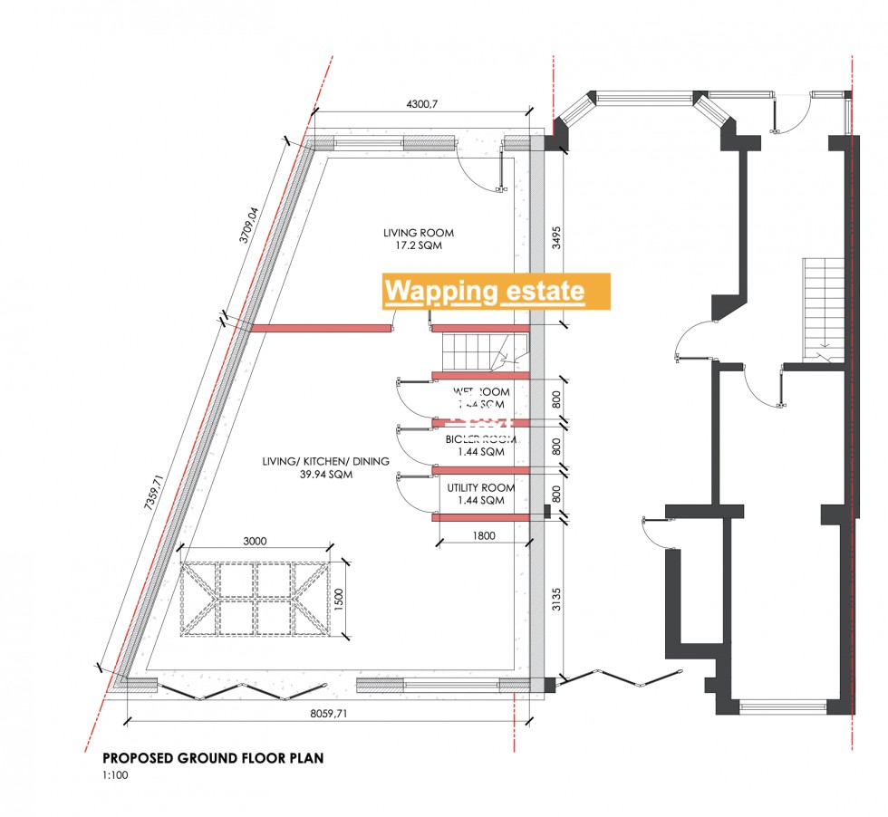 Floorplan for Westernville Gardens, Ilford
